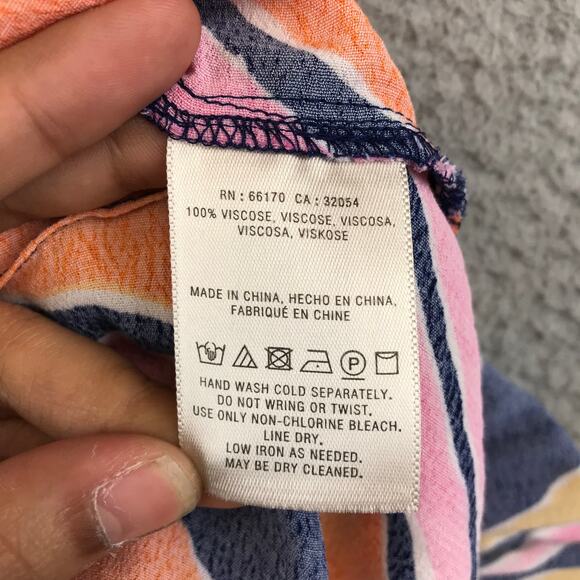 Anthropologie Maeve Finley Wide Leg Colorful Jumpsuit Size 10 - Picture 10 of 11